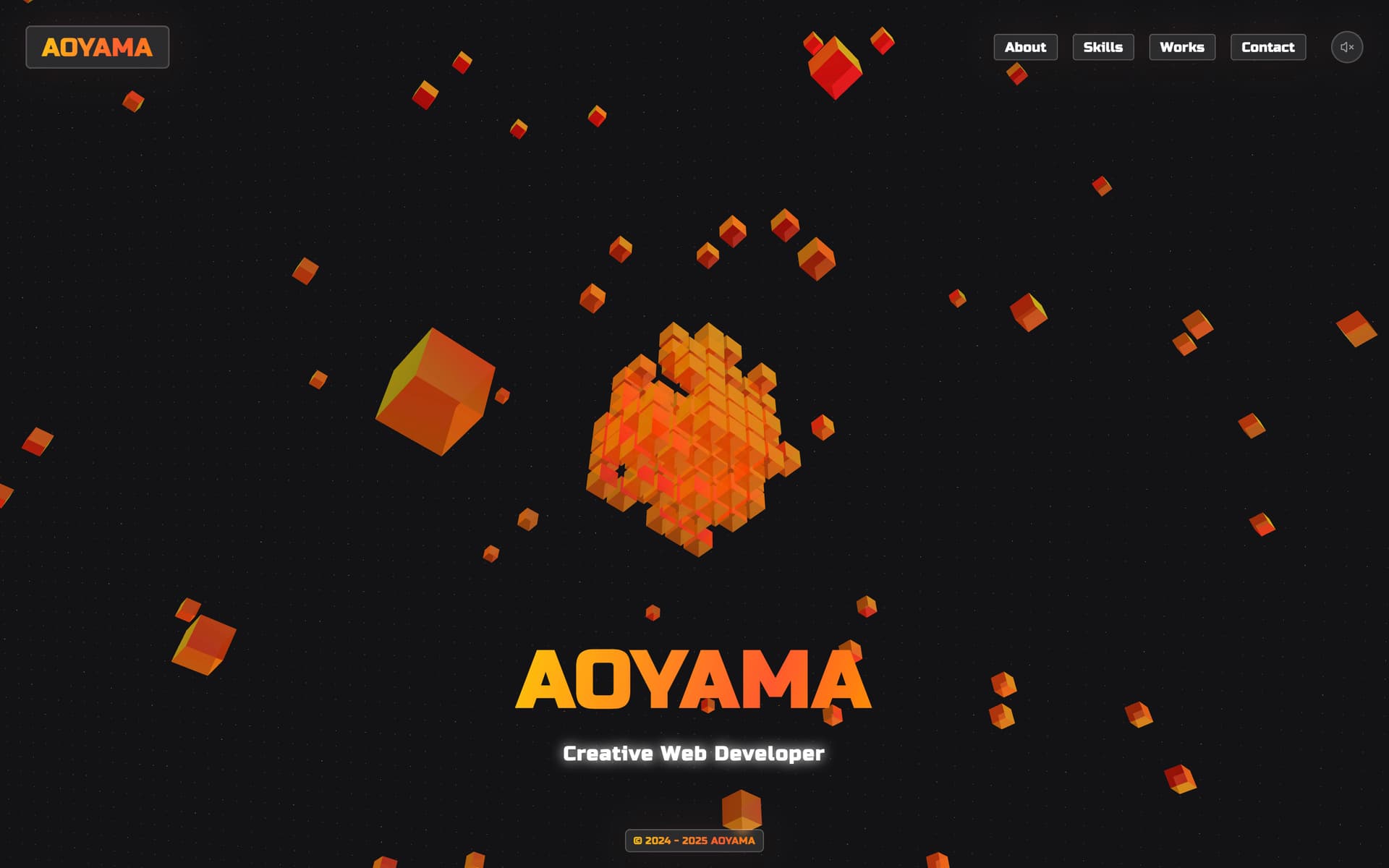 AOYAMA｜Creative Web Developer